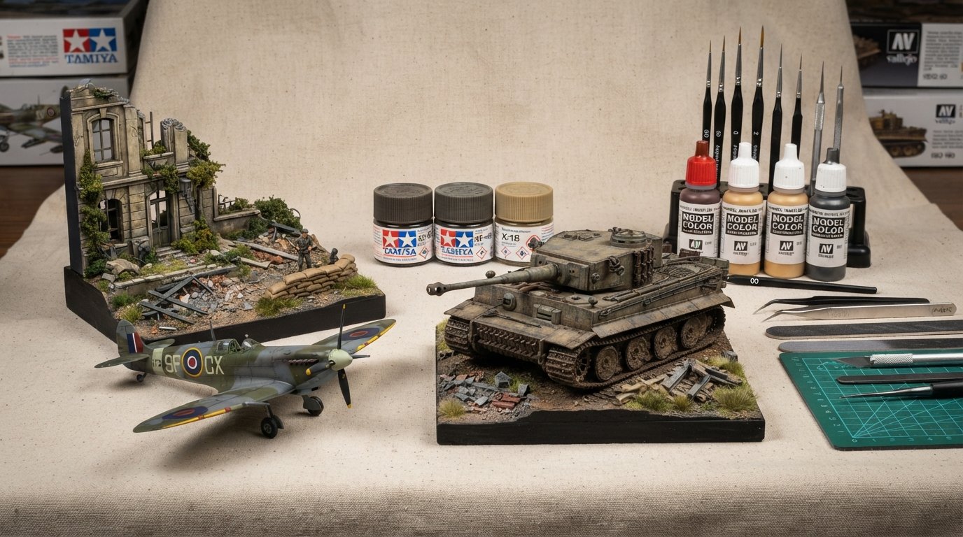 Tamiya Gloss Akrylmaling X1 - X35 Modelmaling 10ml krukker